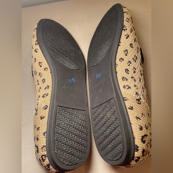 Rothy's The Loafer in Moroccan Amber  Cheetah/Leopard Print - Picture 3 of 5